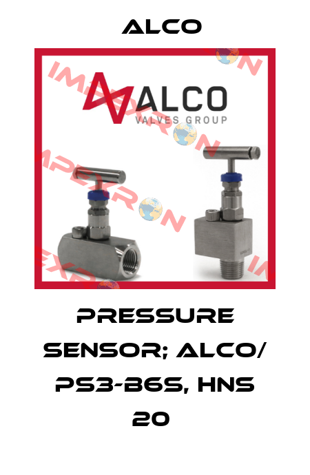 PRESSURE SENSOR; ALCO/ PS3-B6S, HNS 20  Alco