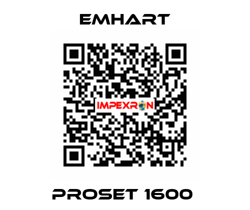 PROSET 1600  Emhart