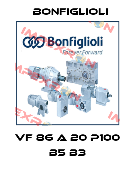 VF 86 A 20 P100 B5 B3 Bonfiglioli