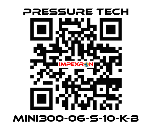MINI300-06-S-10-K-B Pressure Tech