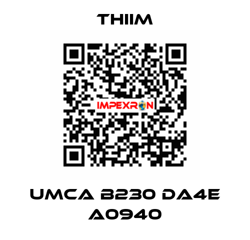 UMCA B230 DA4E A0940 Thiim