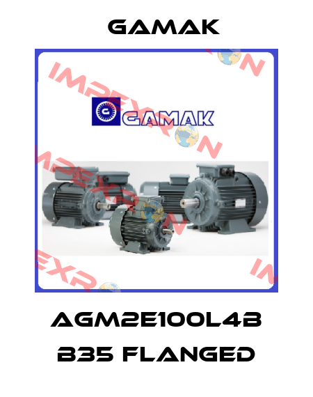 AGM2E100L4B B35 Flanged Gamak