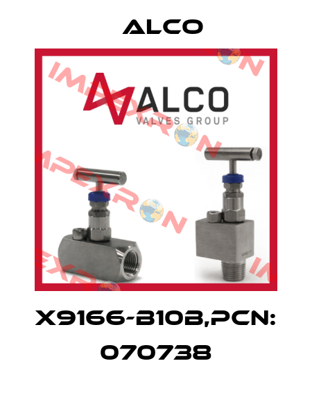 X9166-B10B,PCN: 070738 Alco