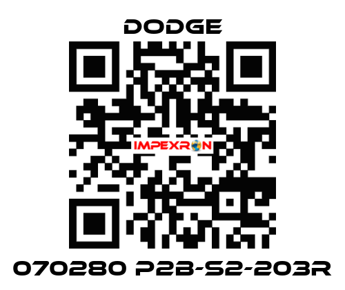 070280 P2B-S2-203R Dodge