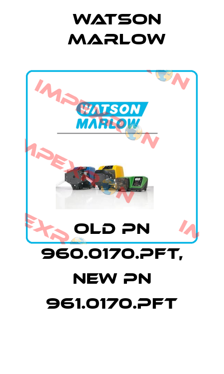 old PN 960.0170.PFT, new PN 961.0170.PFT Watson Marlow