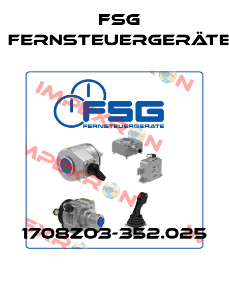 1708Z03-352.025 FSG Fernsteuergeräte