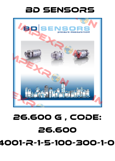 26.600 G , Code: 26.600 G-4001-R-1-5-100-300-1-000 Bd Sensors