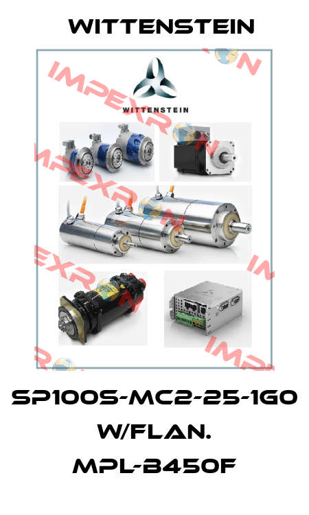 SP100S-MC2-25-1G0 W/FLAN. MPL-B450F Wittenstein