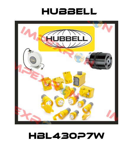 HBL430P7W Hubbell