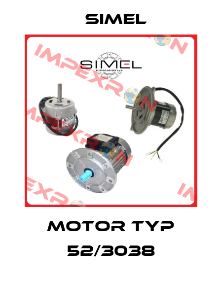 Motor Typ 52/3038 Simel