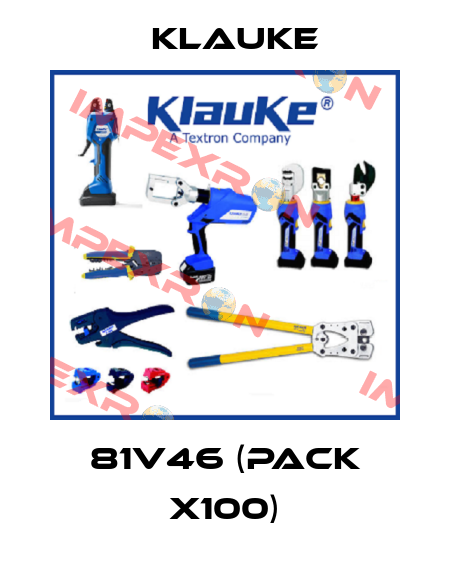 81V46 (pack x100) Klauke