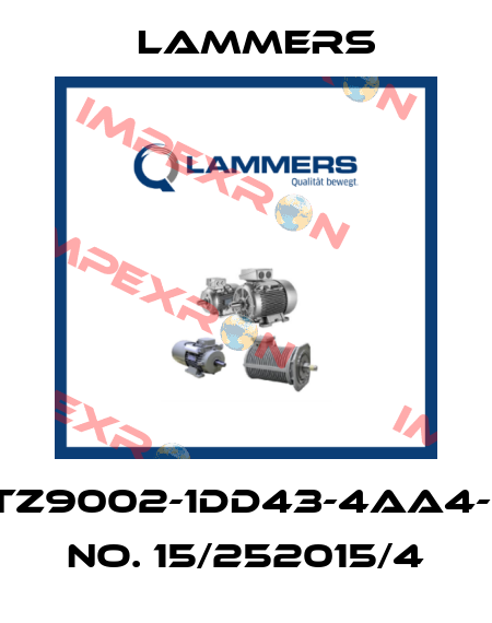 1TZ9002-1DD43-4AA4-Z  No. 15/252015/4 Lammers