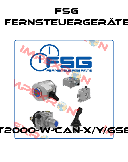 ST2000-W-CAN-x/y/GS82 FSG Fernsteuergeräte