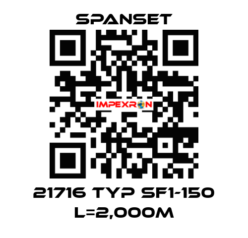 21716 Typ SF1-150 L=2,000m SpanSet