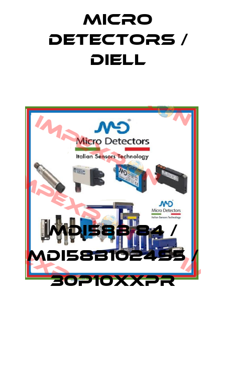 MDI58B 84 / MDI58B1024S5 / 30P10XXPR
 Micro Detectors / Diell