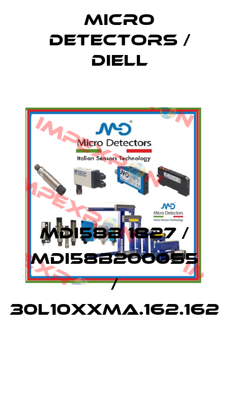 MDI58B 1827 / MDI58B2000S5 / 30L10XXMA.162.162
 Micro Detectors / Diell
