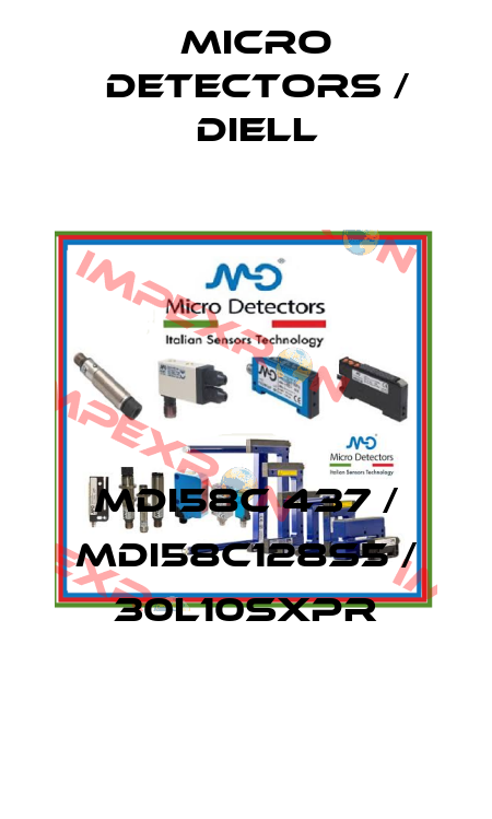 MDI58C 437 / MDI58C128S5 / 30L10SXPR
 Micro Detectors / Diell
