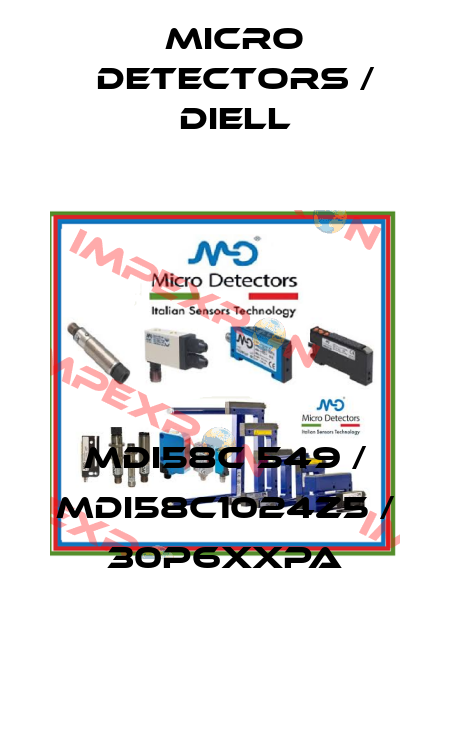 MDI58C 549 / MDI58C1024Z5 / 30P6XXPA
 Micro Detectors / Diell