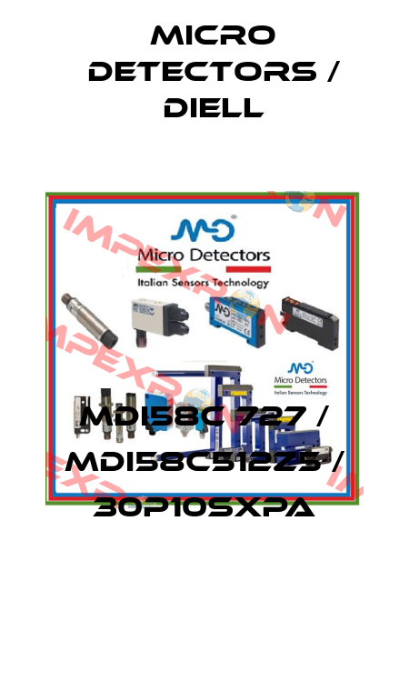 MDI58C 727 / MDI58C512Z5 / 30P10SXPA
 Micro Detectors / Diell