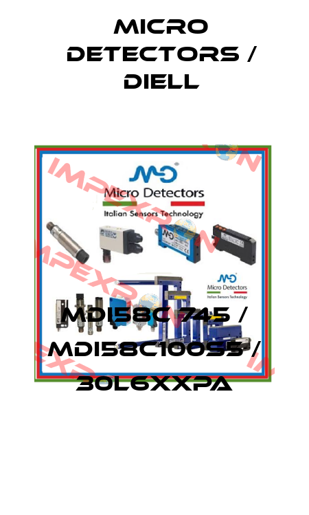 MDI58C 745 / MDI58C100S5 / 30L6XXPA
 Micro Detectors / Diell