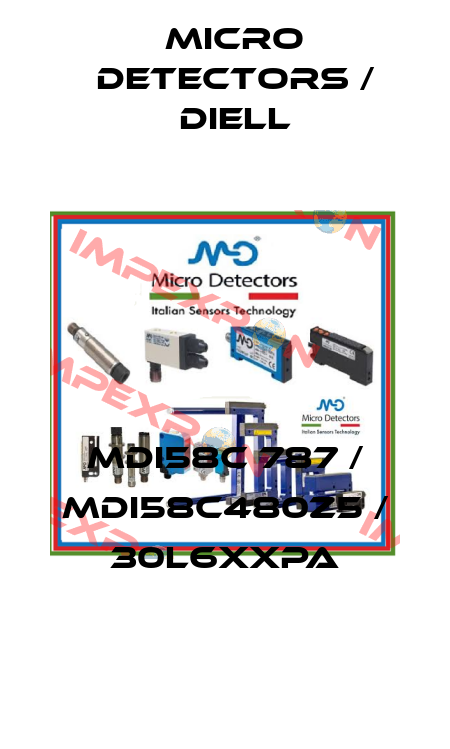 MDI58C 787 / MDI58C480Z5 / 30L6XXPA
 Micro Detectors / Diell