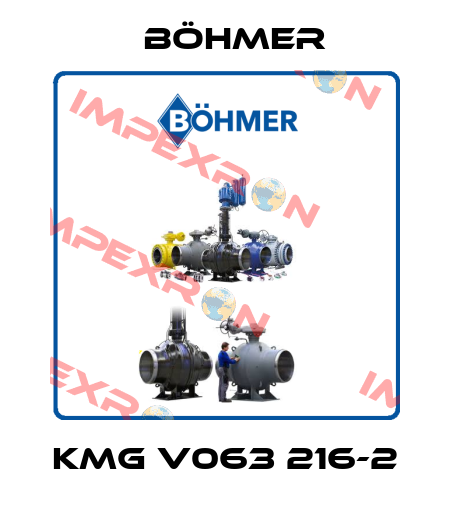 KMG V063 216-2 Böhmer