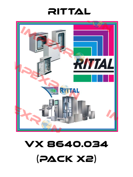 VX 8640.034 (pack x2) Rittal