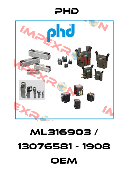 ML316903 / 13076581 - 1908 OEM Phd