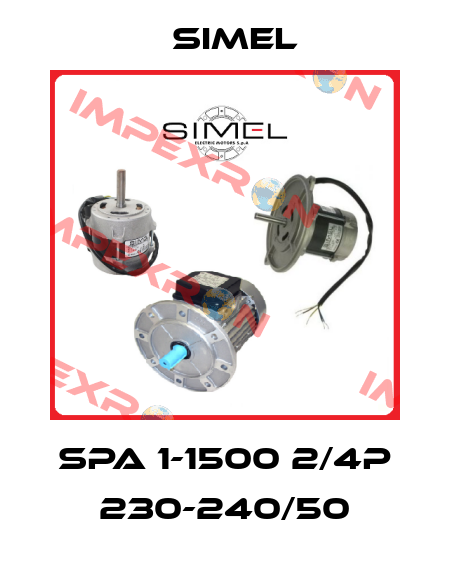 SPA 1-1500 2/4P 230-240/50 Simel