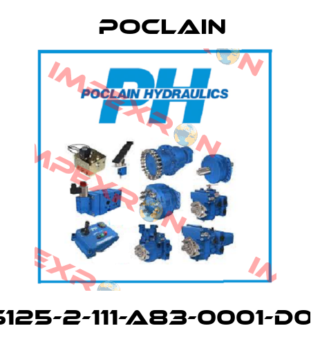MS125-2-111-A83-0001-D000 Poclain