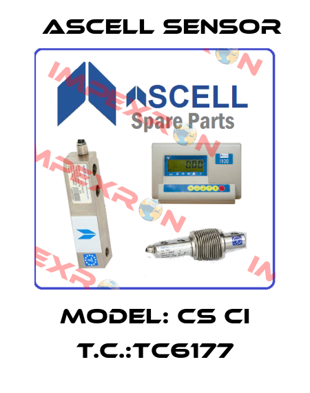 Model: CS CI T.C.:TC6177 Ascell Sensor