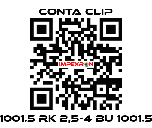 1001.5 RK 2,5-4 BU 1001.5 Conta Clip