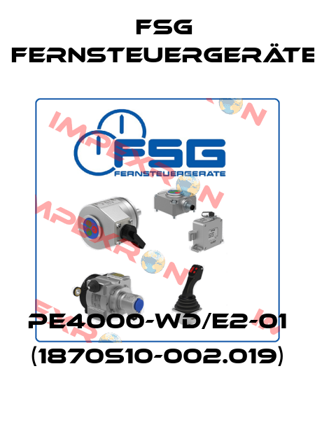 PE4000-WD/E2-01 (1870S10-002.019) FSG Fernsteuergeräte