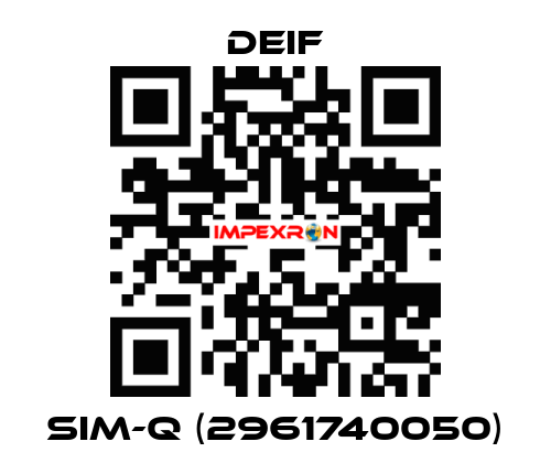 SIM-Q (2961740050) Deif