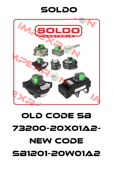 old code SB 73200-20X01A2- new code SB1201-20W01A2 Soldo