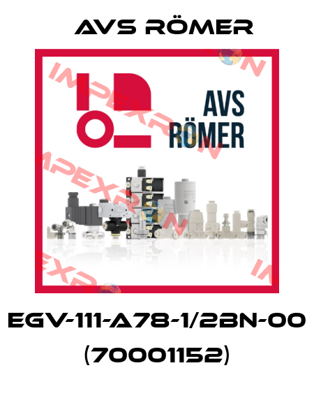 EGV-111-A78-1/2BN-00 (70001152) Avs Römer