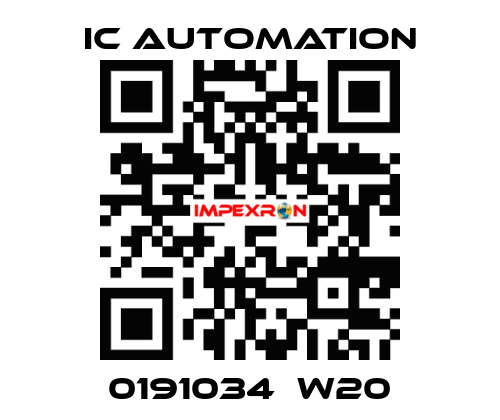 0191034  W20 ic automation
