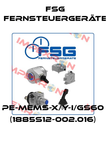 PE-MEMS-x/y-i/GS60 (1885S12-002.016) FSG Fernsteuergeräte