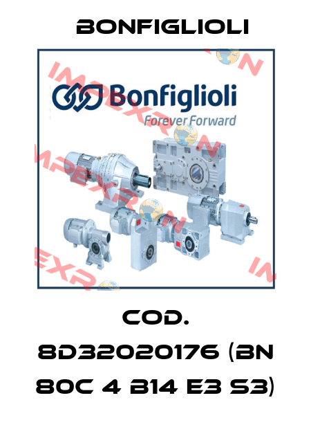 Cod. 8D32020176 (BN 80C 4 B14 E3 S3) Bonfiglioli