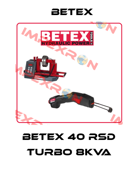 BETEX 40 RSD TURBO 8KVA BETEX