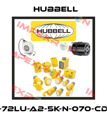 HBL-72LU-A2-5K-N-070-CD-WH Hubbell