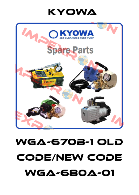 WGA-670B-1 old code/new code WGA-680A-01 Kyowa