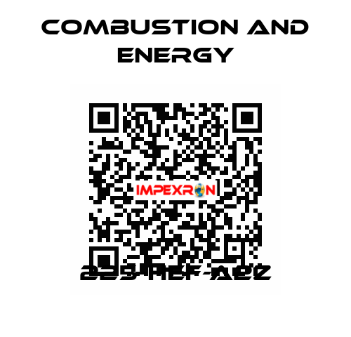 225-HEF-A2Z Combustion and Energy