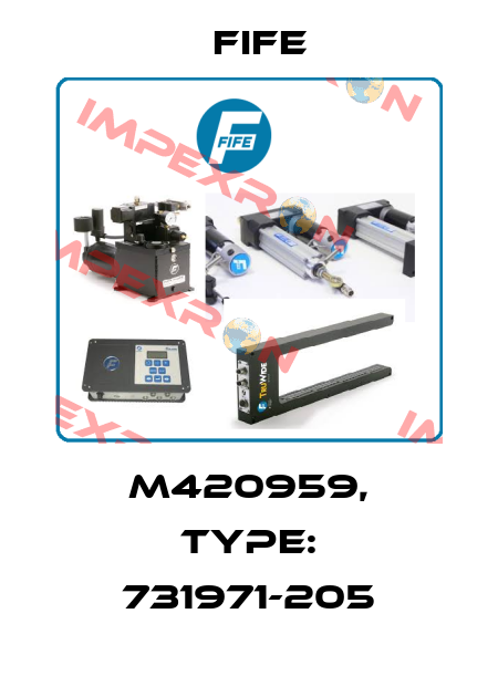 M420959, Type: 731971-205 Fife