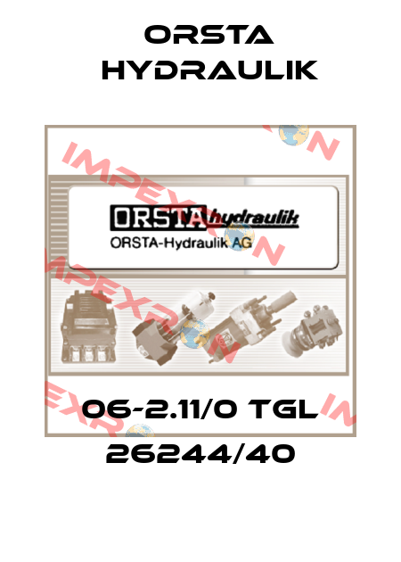 06-2.11/0 TGL 26244/40 Orsta Hydraulik
