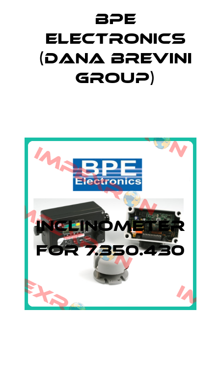 Inclinometer for 7.350.430 BPE Electronics (Dana Brevini Group)