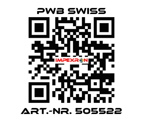 Art.-Nr. 505522 PWB Swiss