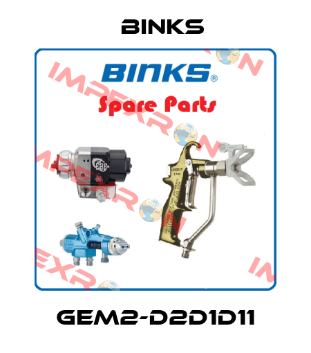 GEM2-D2D1D11 Binks