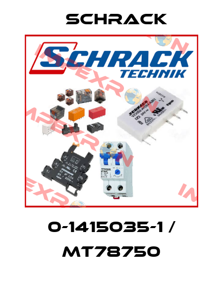 0-1415035-1 / MT78750 Schrack