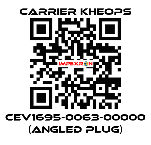 CEV1695-0063-00000 (angled plug) Carrier Kheops